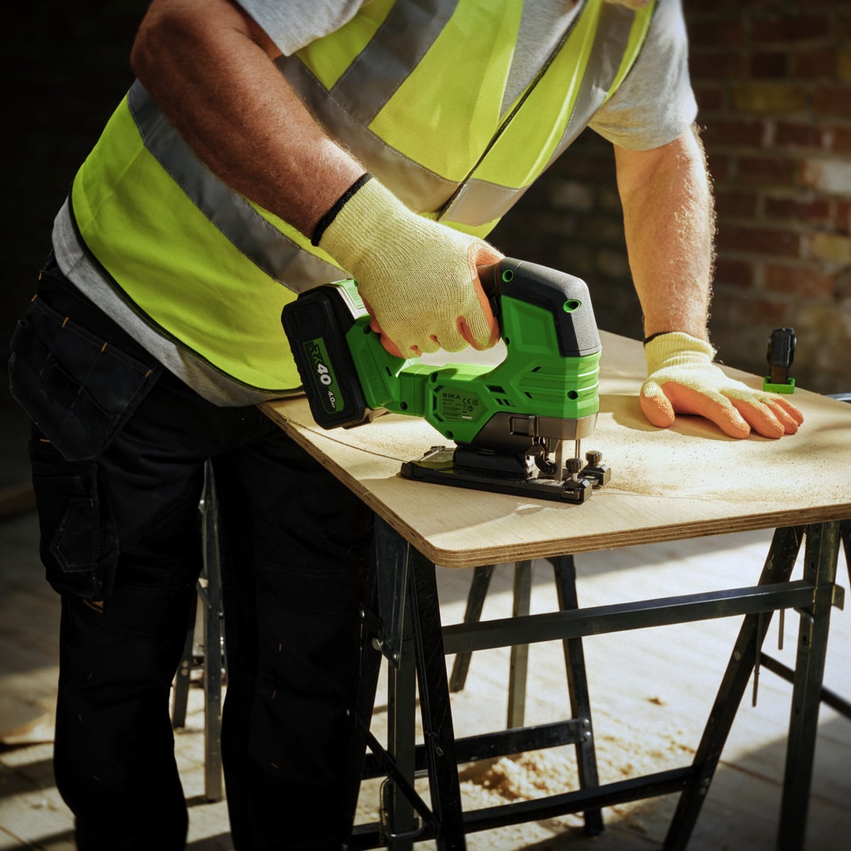 Rikä RK40 40V Cordless Jigsaw | Brushless Motor | Body Only